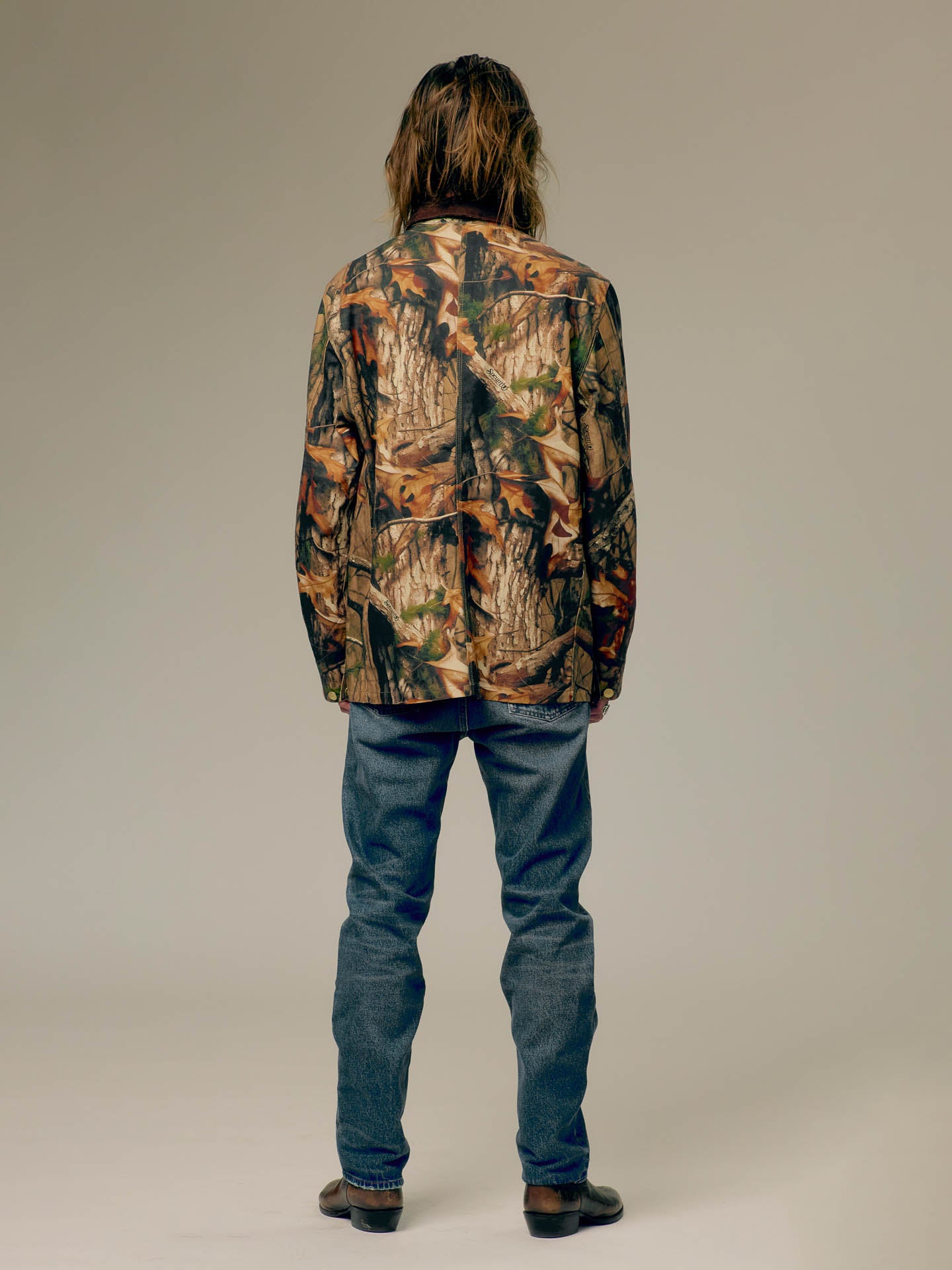 Barn jacket in Foliage Camo