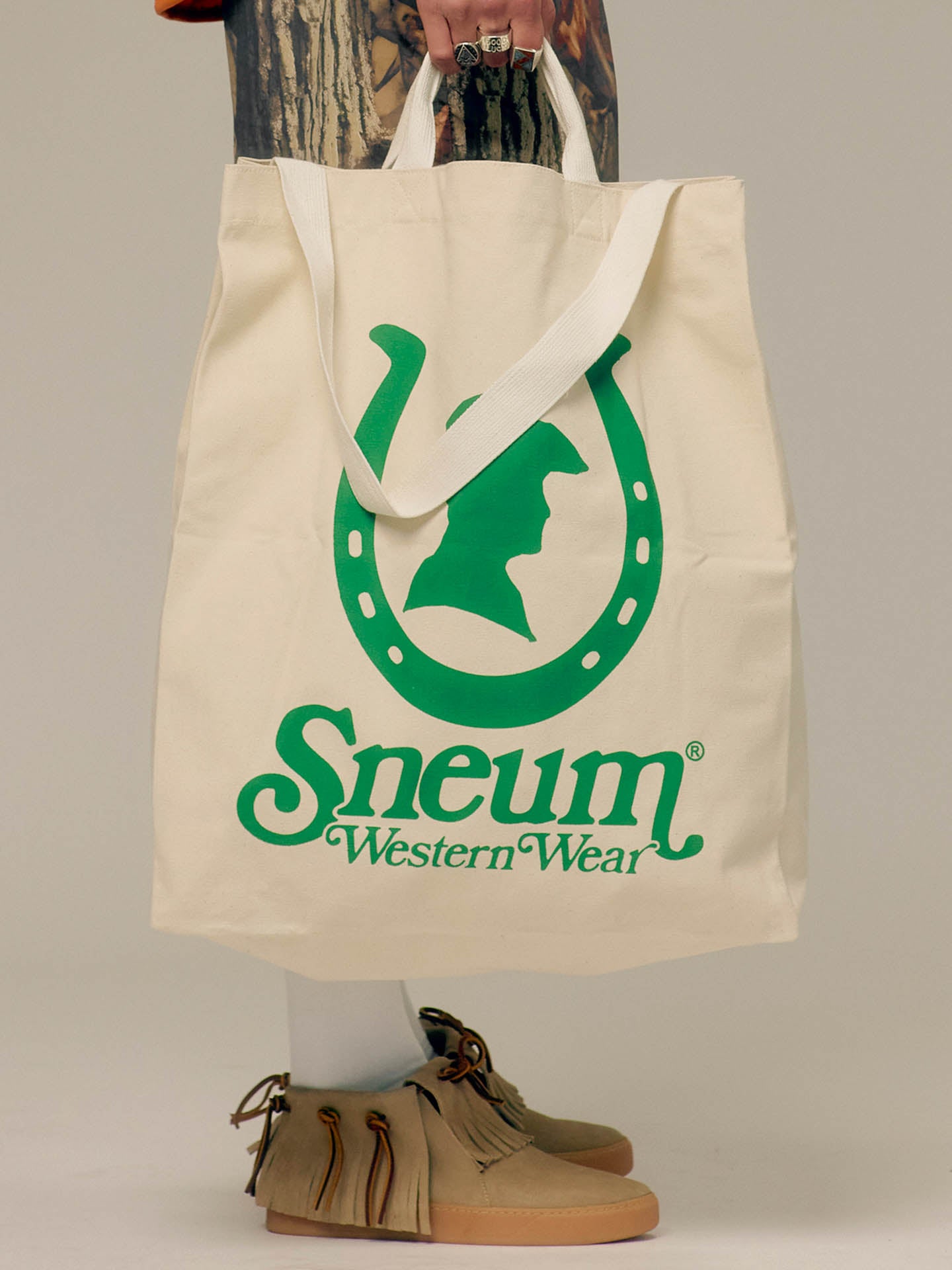 Large canvas utility tote - Main Image