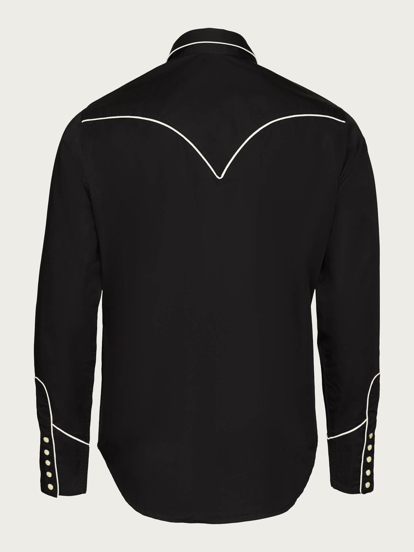 Smile pocket western shirt
