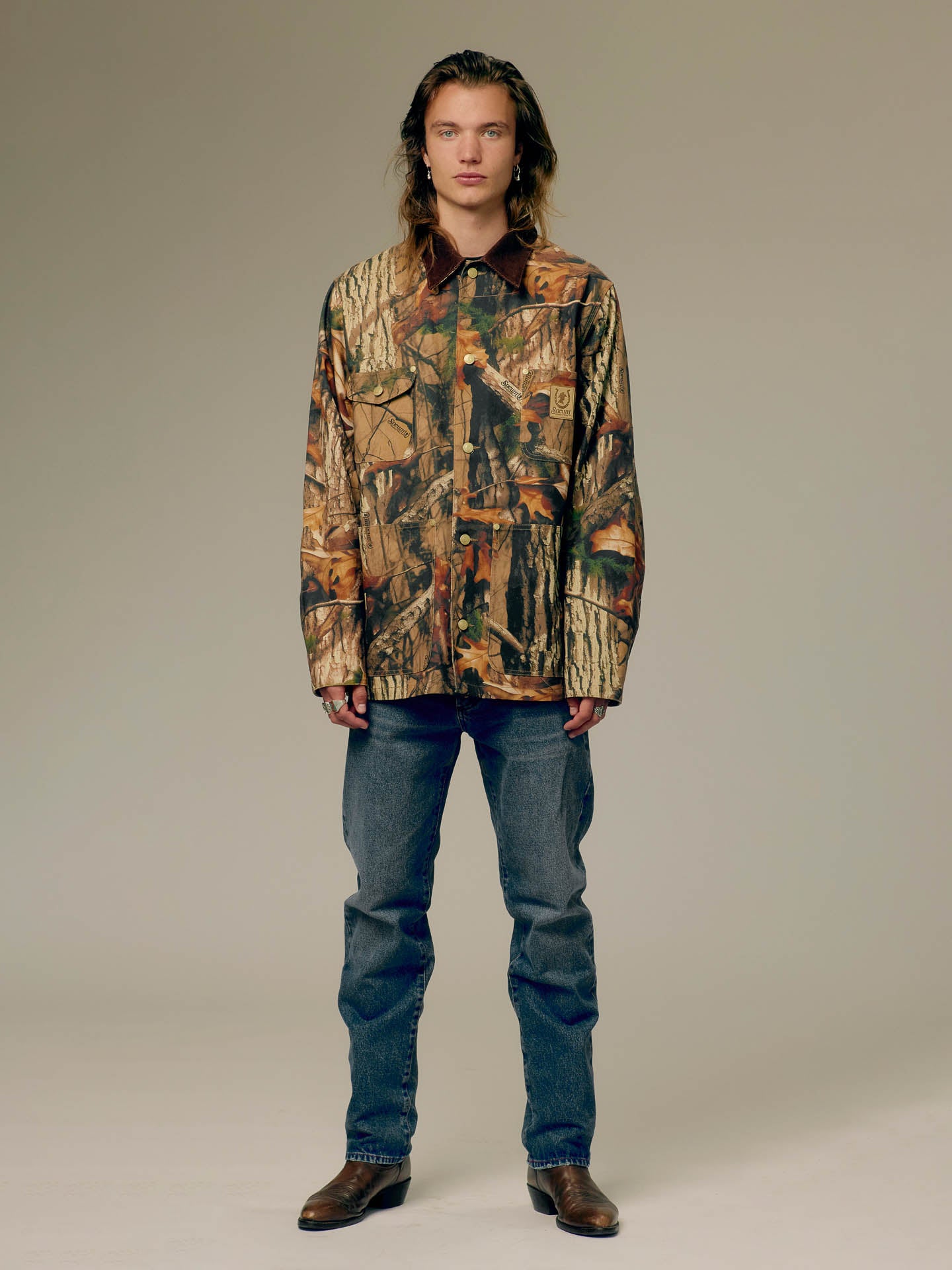Barn jacket in Foliage Camo