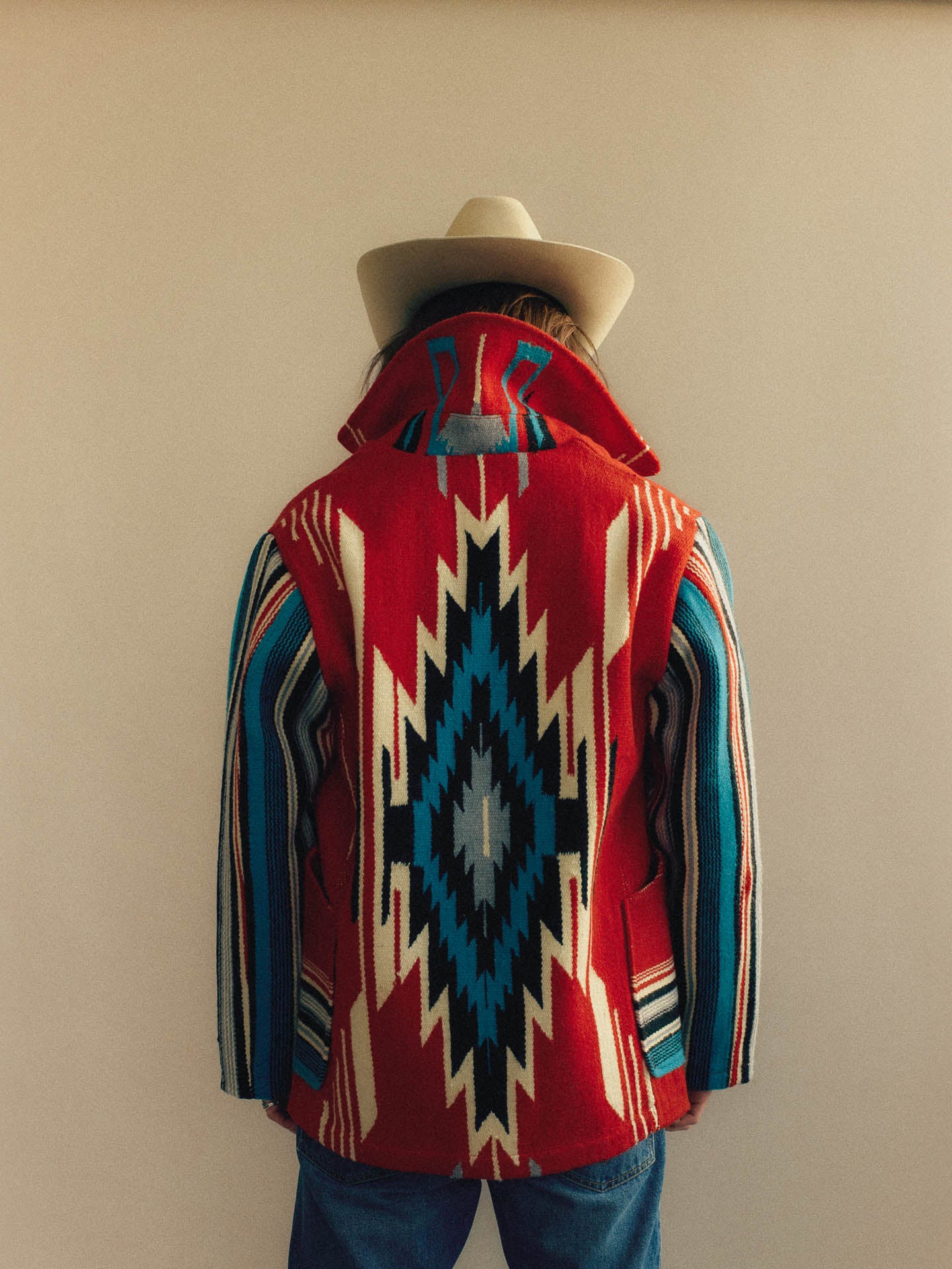 Chimayo styled Hopper coat