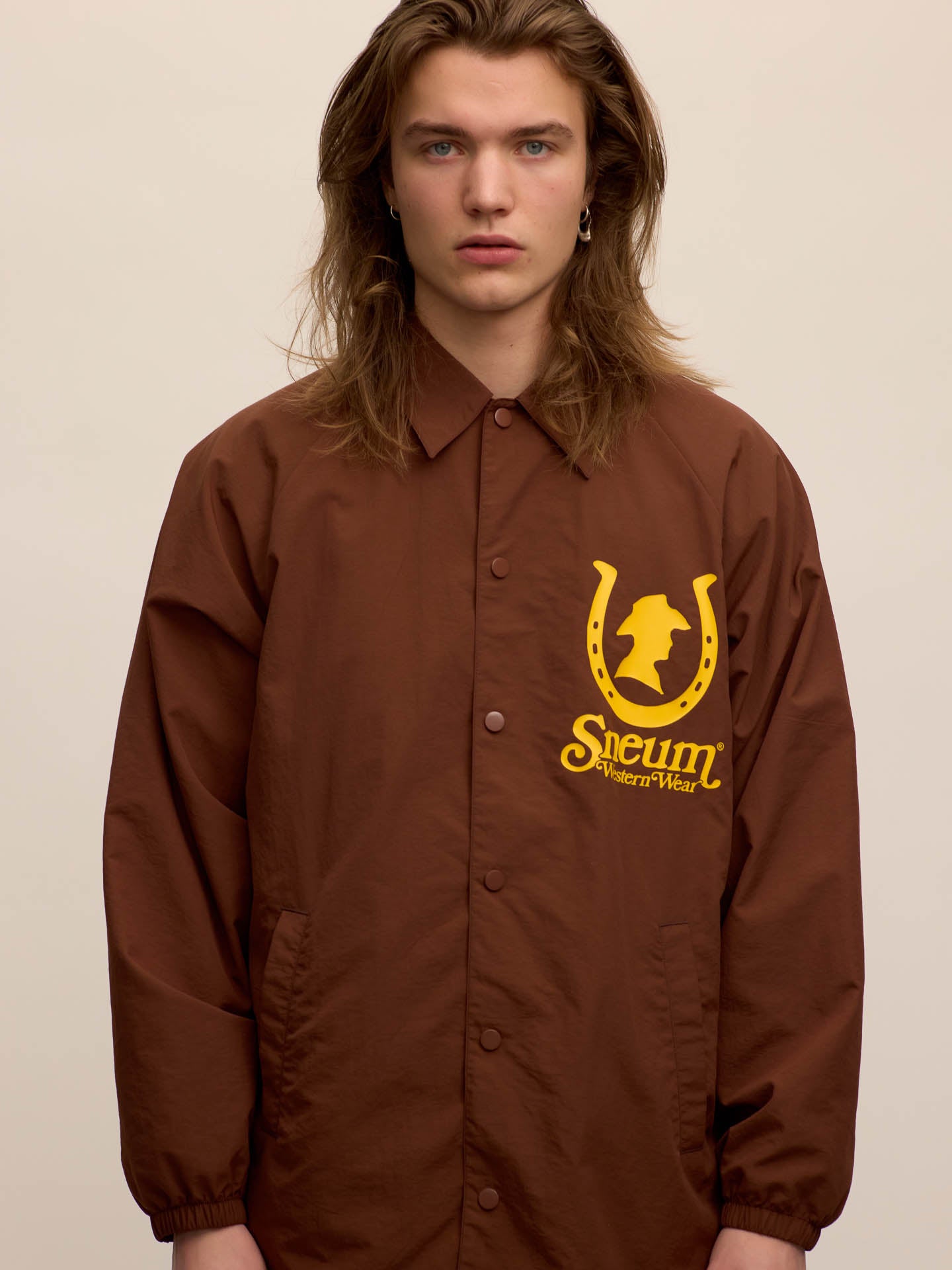 Coach jacket in brown