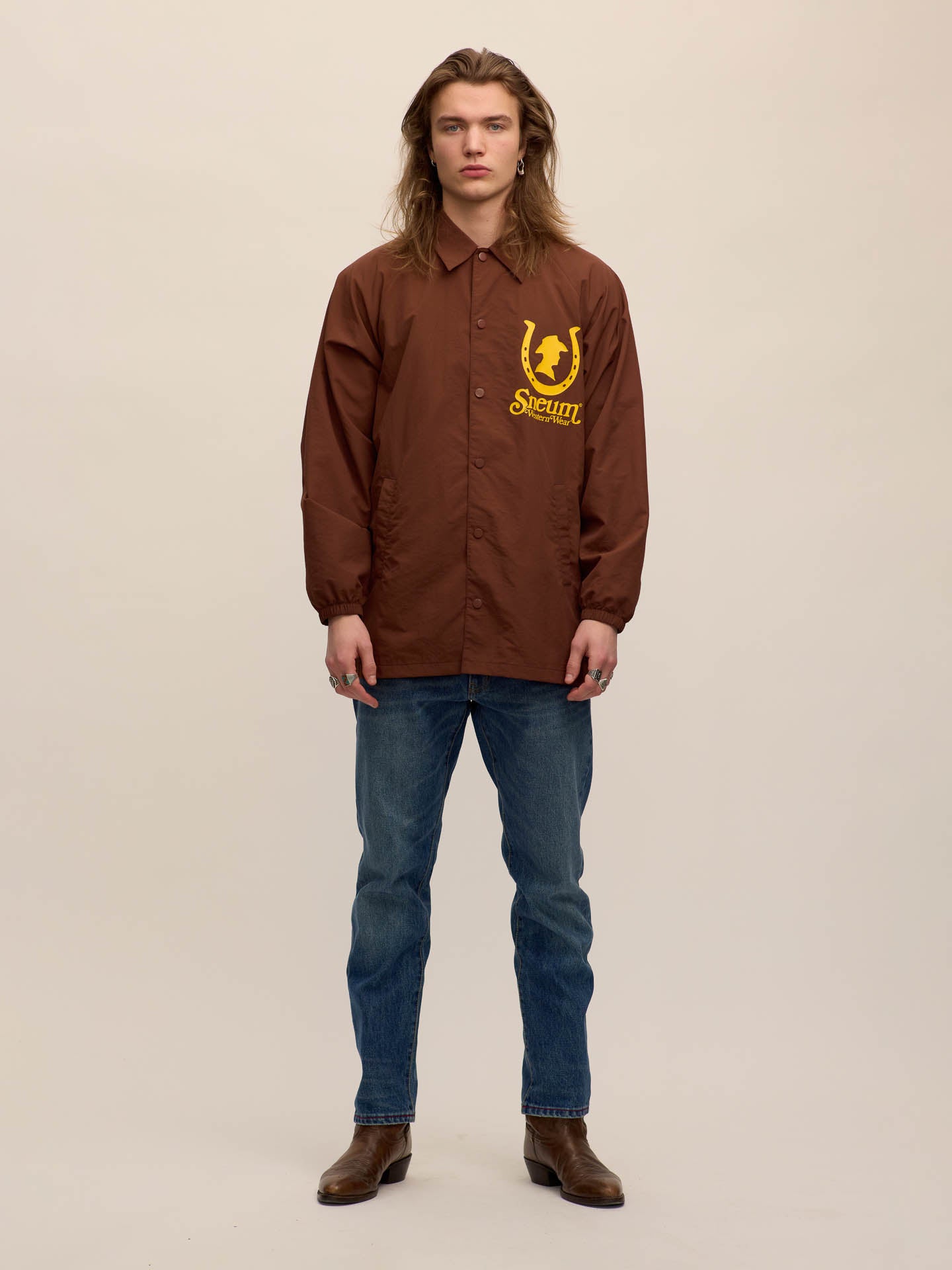 Coach jacket in brown