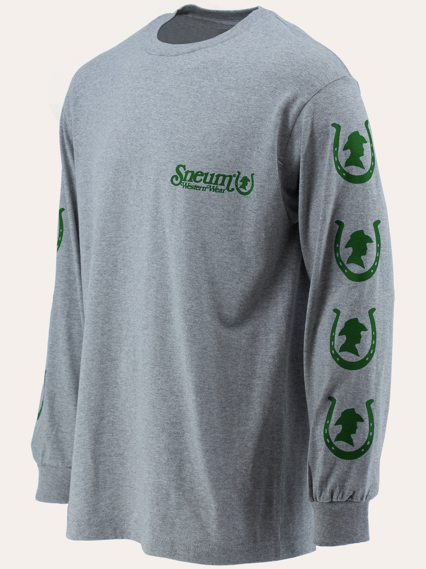 Long sleeve logo tee