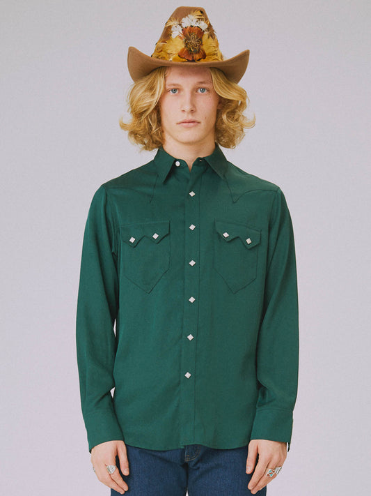 Sawtooth western shirt in Tencel®