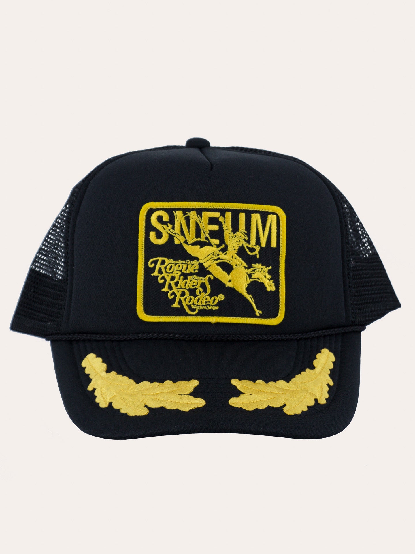 Sneum RRR logo trucker cap w. gold leaves