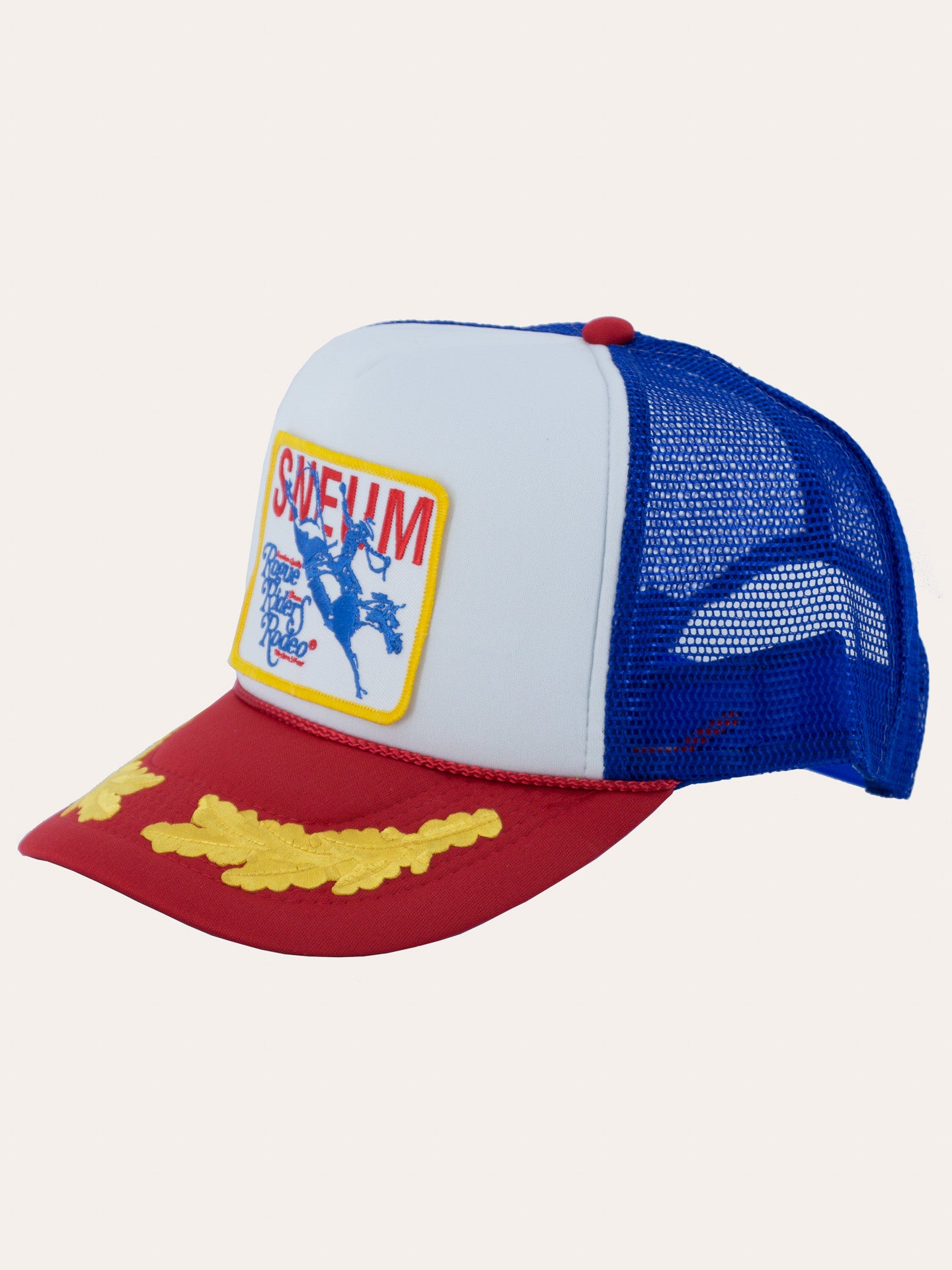 Sneum RRR logo trucker cap w. gold leaves