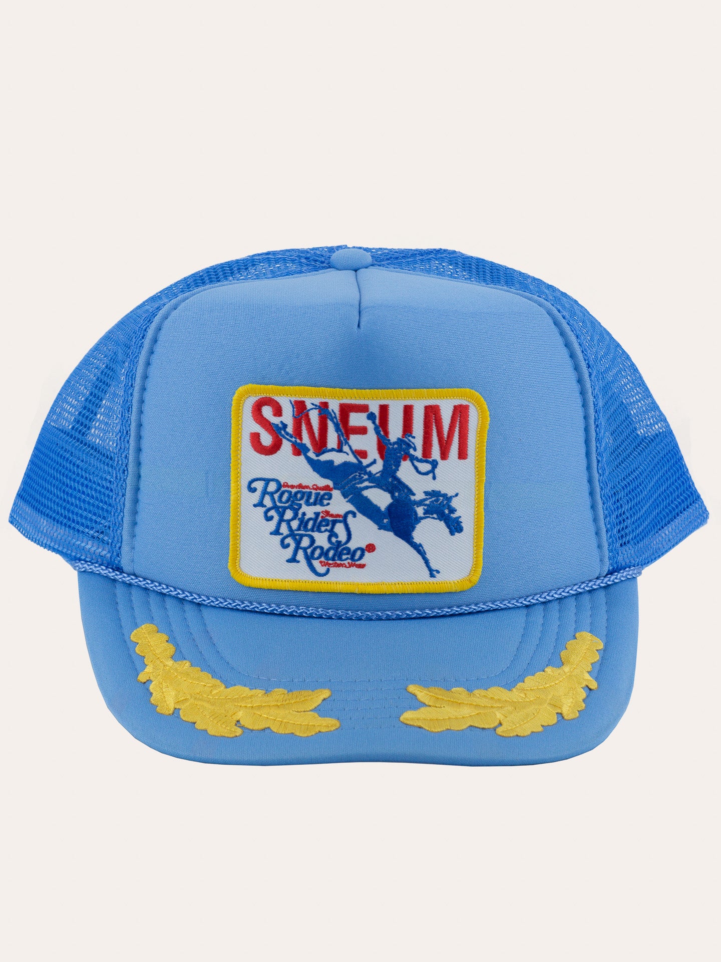 Sneum RRR logo trucker cap w. gold leaves