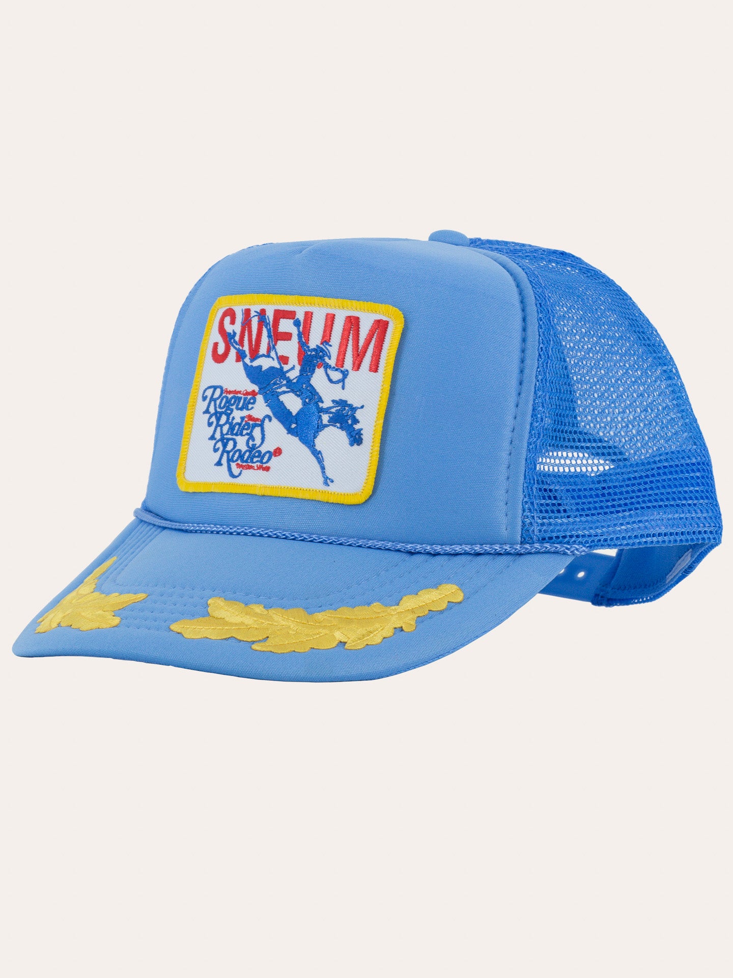 Sneum RRR logo trucker cap w. gold leaves