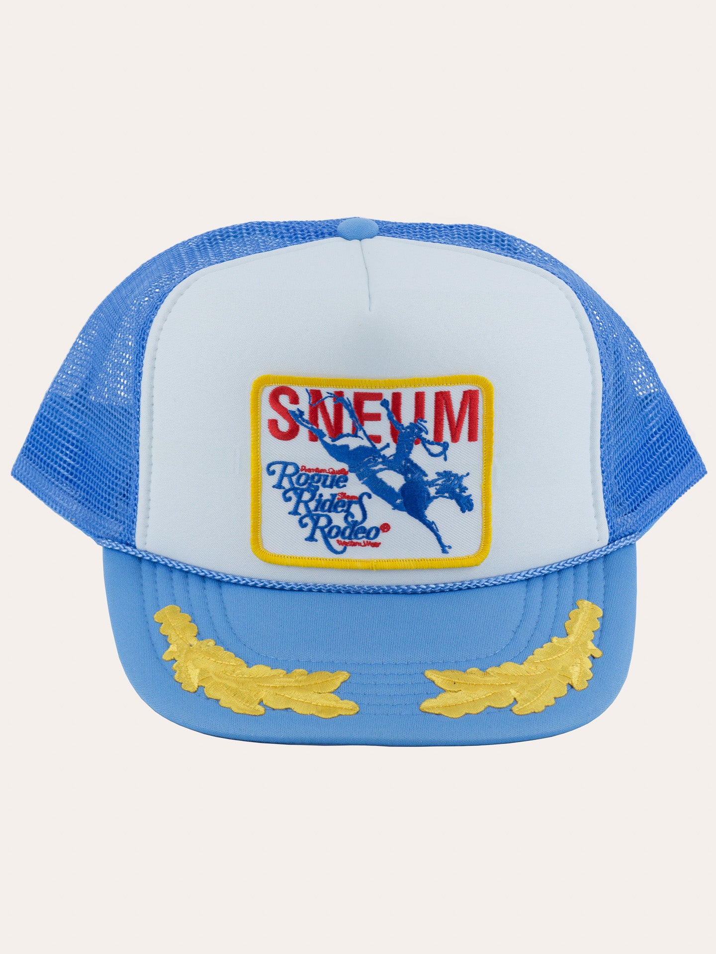 Sneum RRR logo trucker cap w. gold leaves