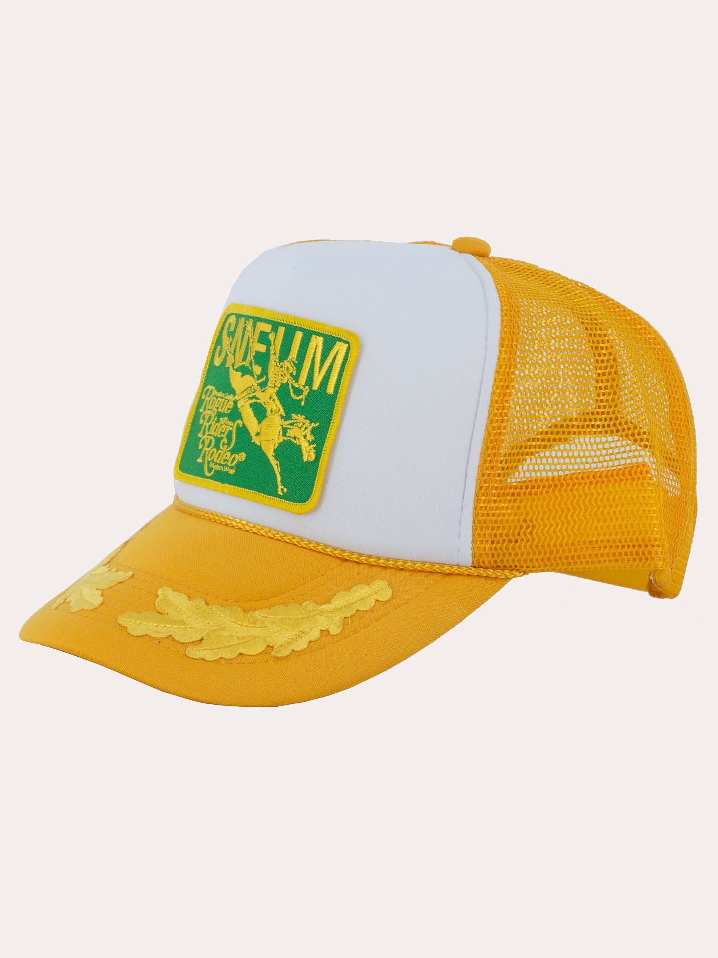 Sneum RRR logo trucker cap w. gold leaves