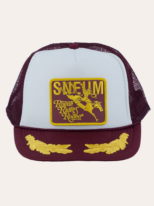 Sneum RRR logo trucker cap w. gold leaves