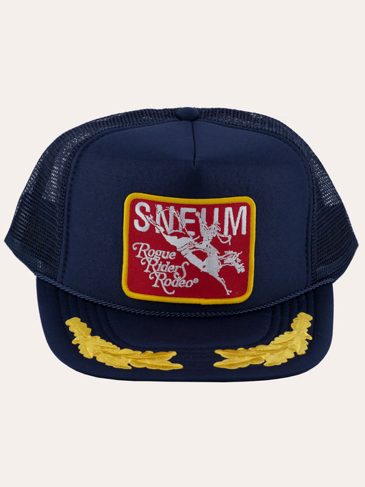 Sneum RRR logo trucker cap w. gold leaves