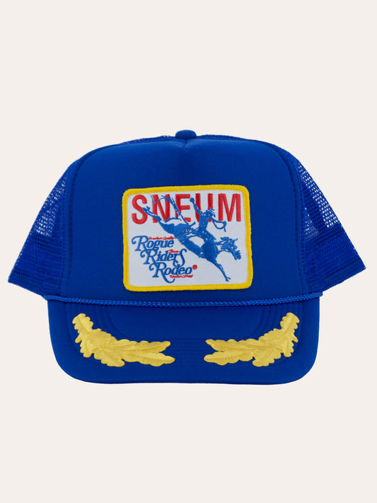 Sneum RRR logo trucker cap w. gold leaves