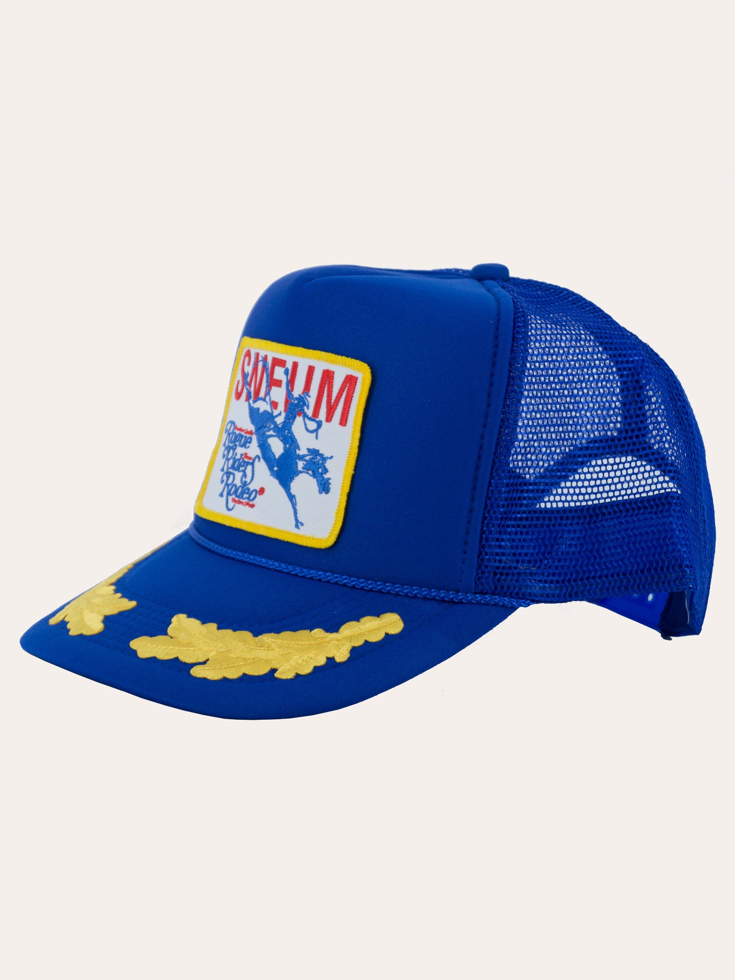 Sneum RRR logo trucker cap w. gold leaves