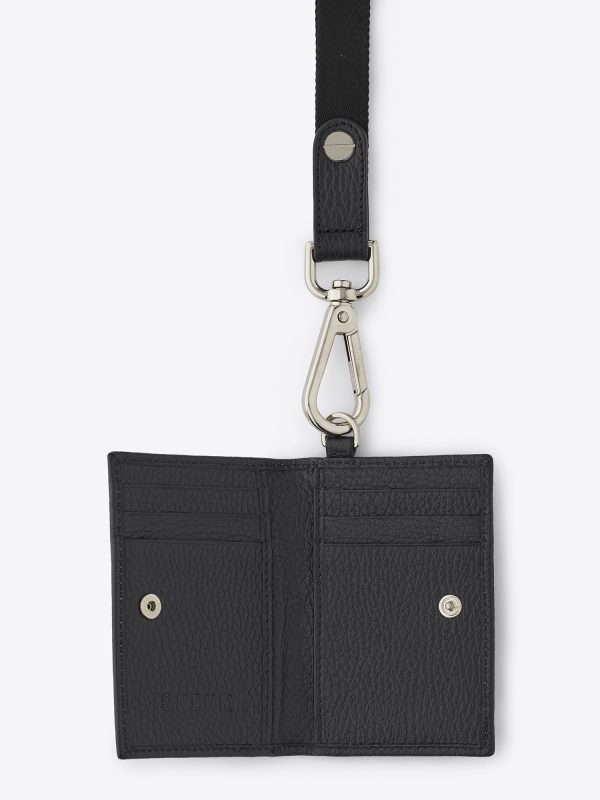Card holder with neck strap