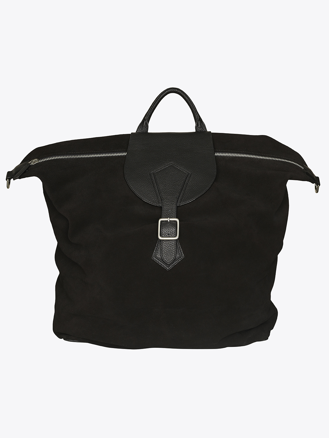 0130501-230100_Large single handle saddle bag_black_front
