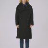 Ulster Military Coat in navy 100% Melton Wool