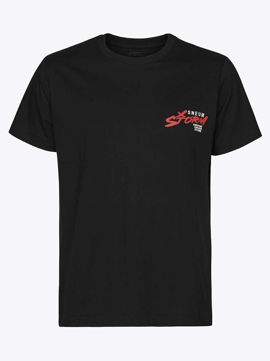 Cock the hammer Storm collab t-shirt in black