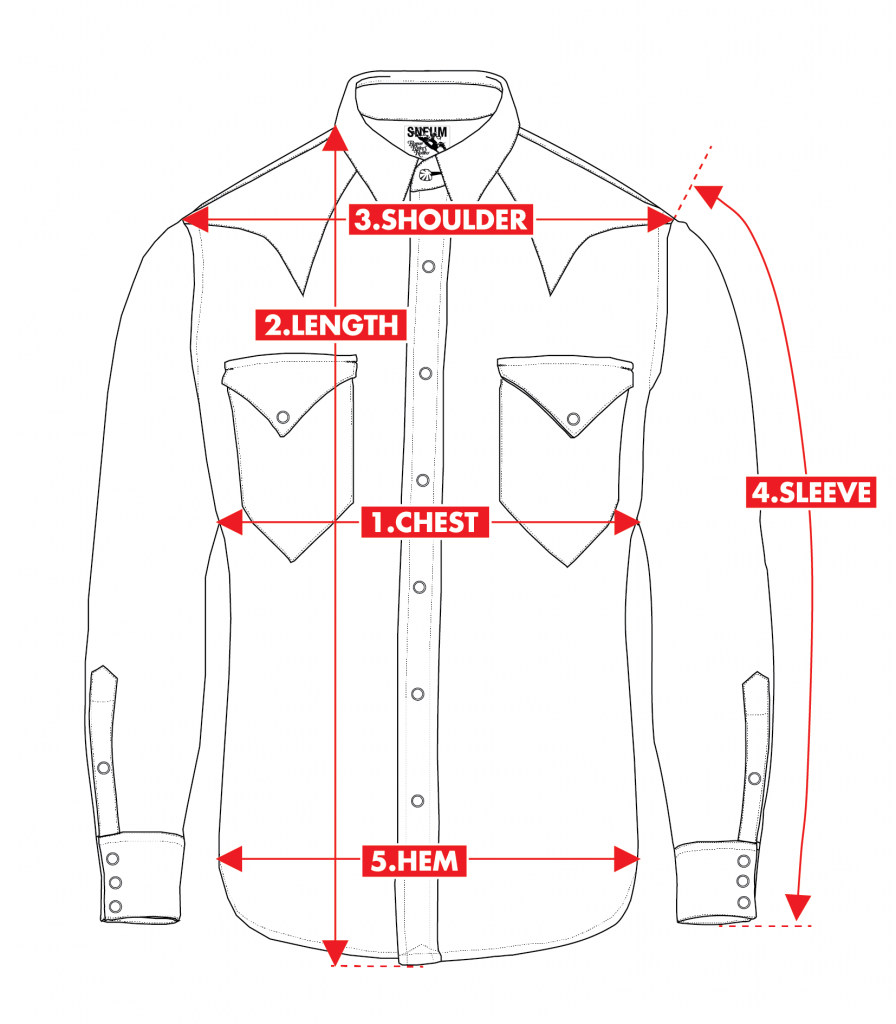 How-to-measure western shirts