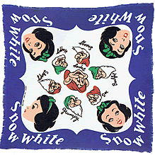 1937 bandana of Snow White, Walt Disney’s