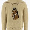 Cowichan hand knitted cardigan sweater