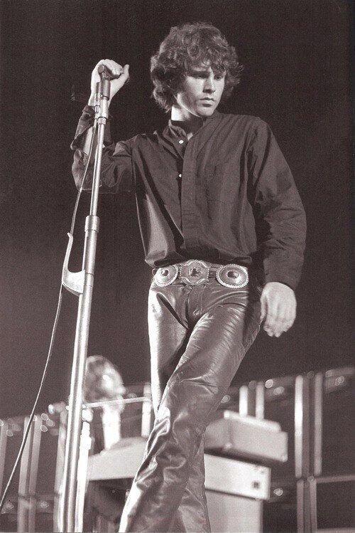 Jim Morrison w. concho belt