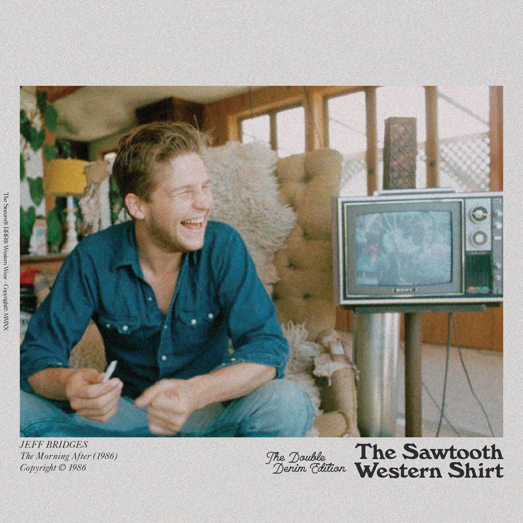 Jeff Bridges Sawtooth Western Shirt
