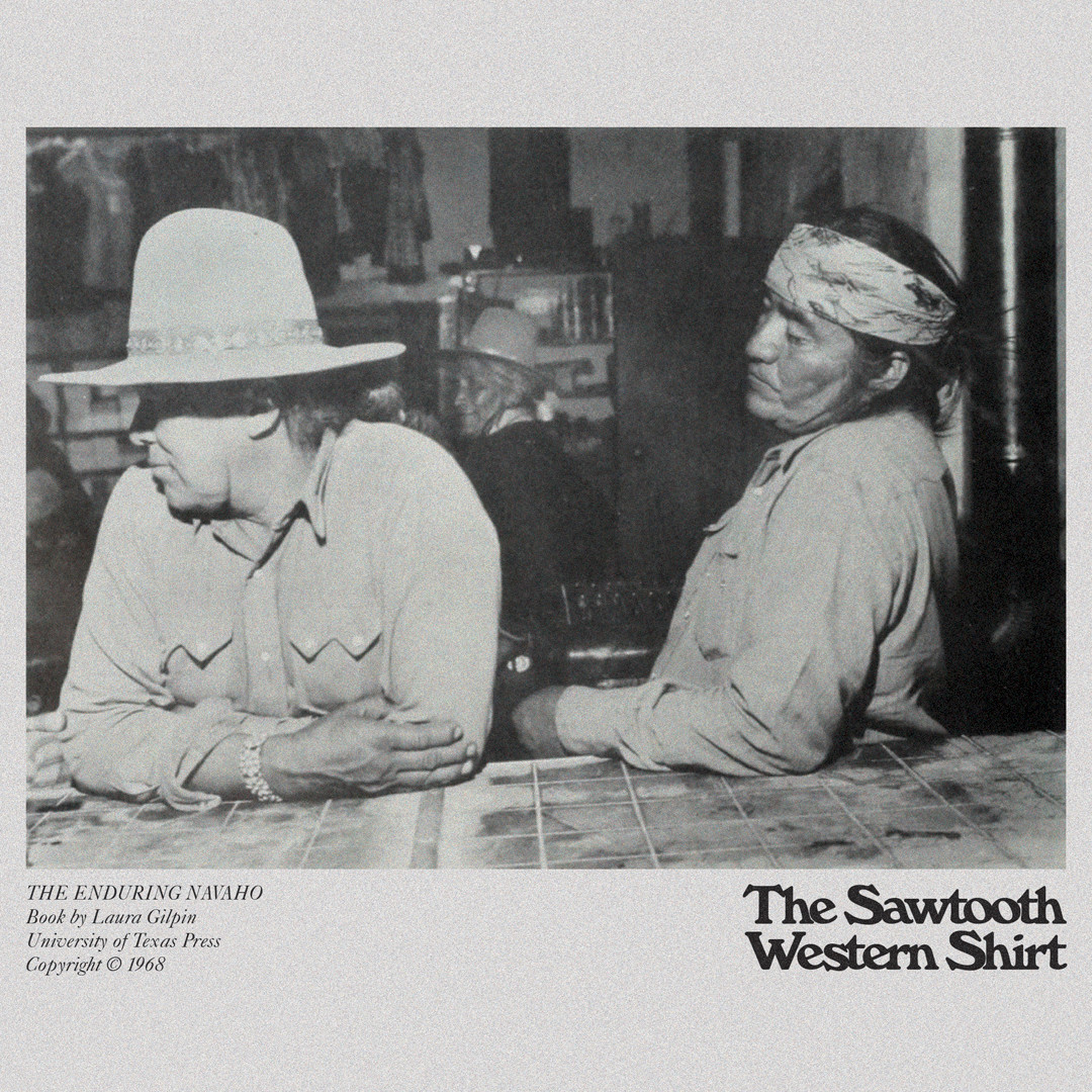 Sawtooth western shirt Navajo Native American