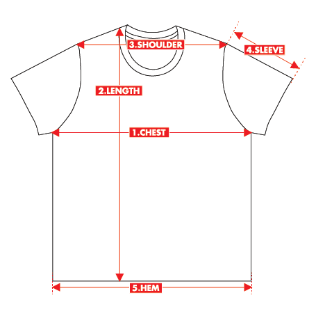 How to measure T-shirt