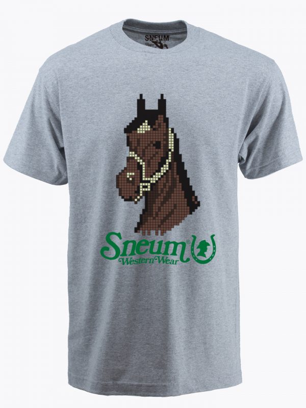 Pixel horse tee t-shirt