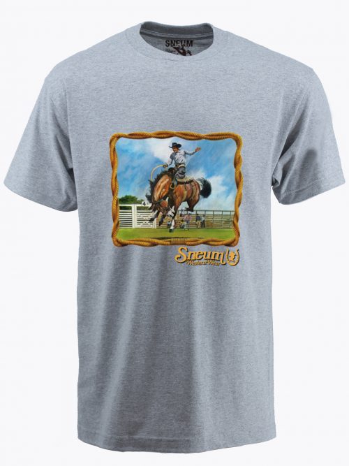 t-shirt Let 'er Buck Cowboy Rodeo