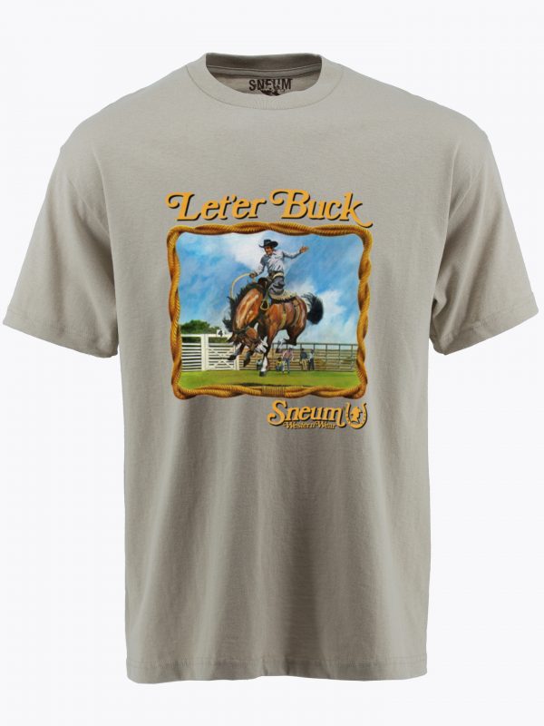 Let'er buck t-shirt