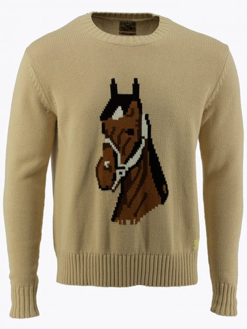 Horse head knit
